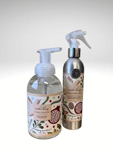 Gift Set - Winter Berry Foaming Hand Soap & Room and Fabric Spray