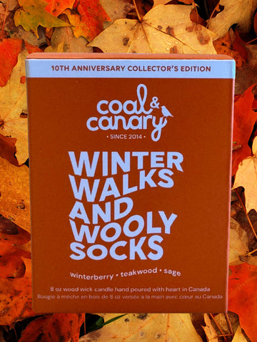 Winter Walk and Wooly Socks