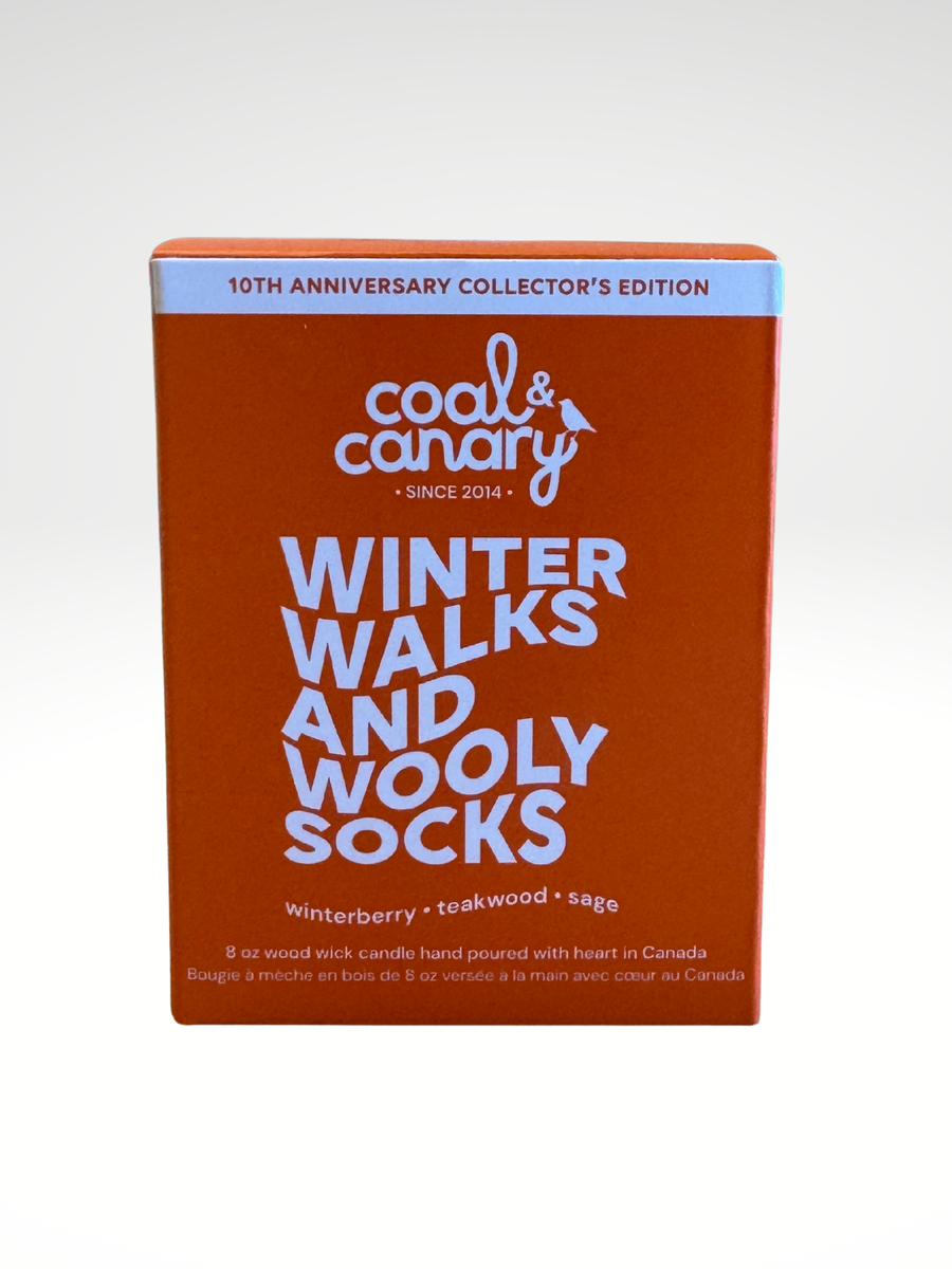 Winter Walk and Wooly Socks