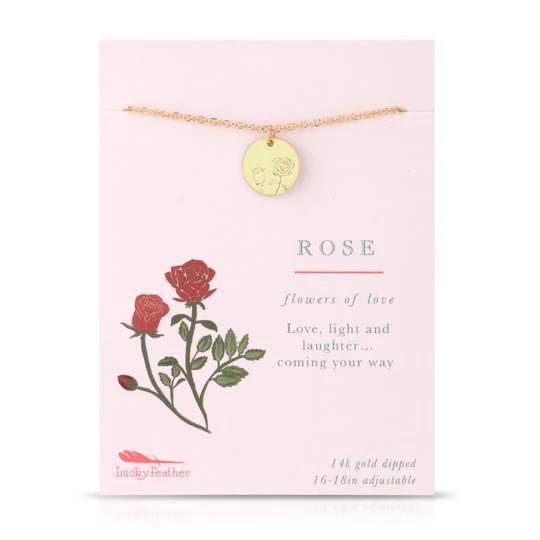 Botanical Necklace | Rose
