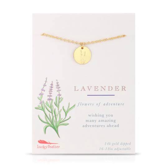 Botanical Necklace | Lavender