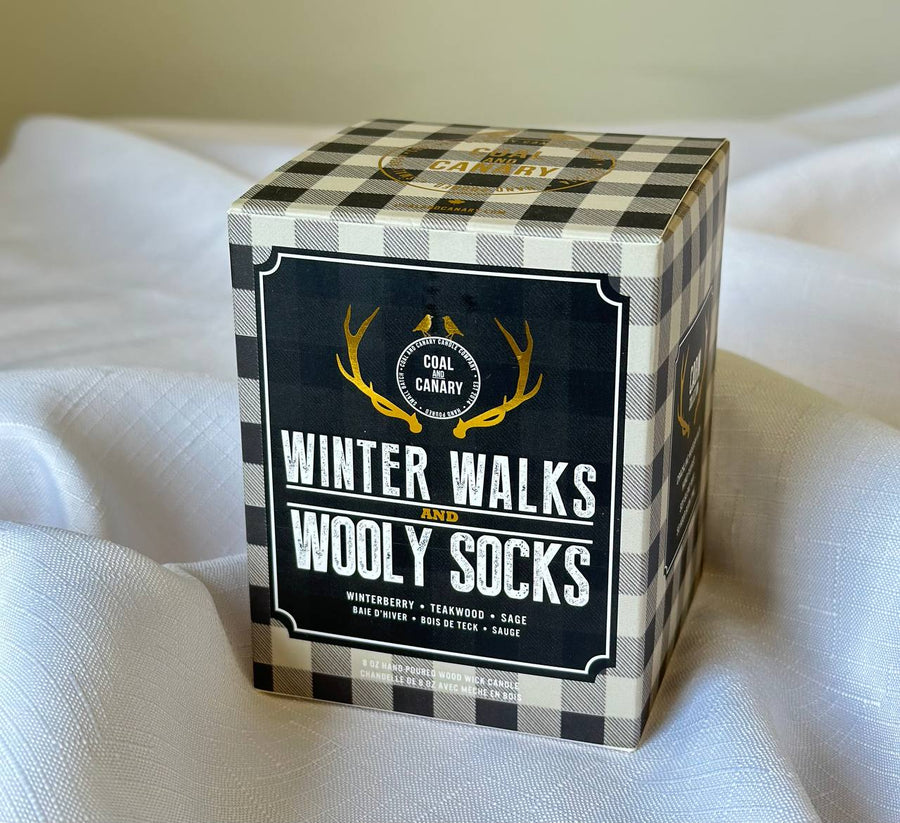 Winter Walks and Wooly Socks